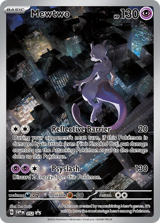 Mewtwo – Scarlet & Violet Black Star Promos