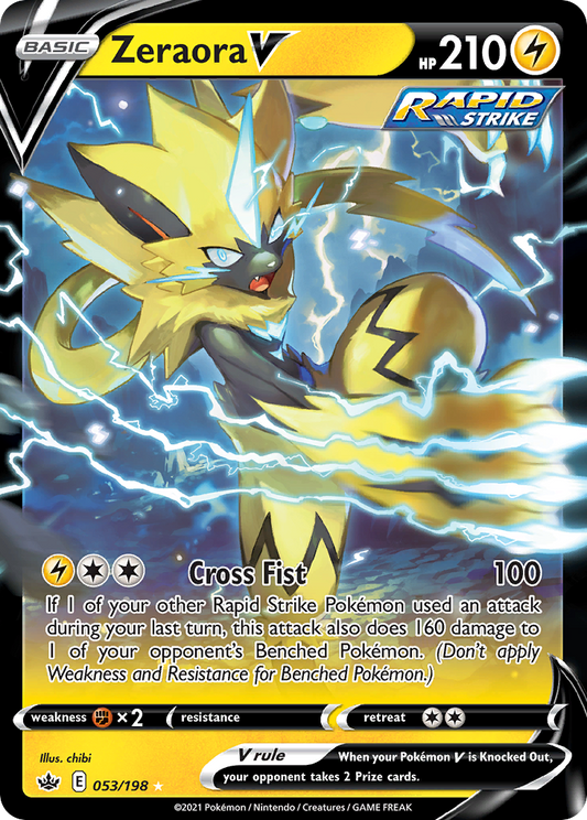 Zeraora V – Chilling Reign