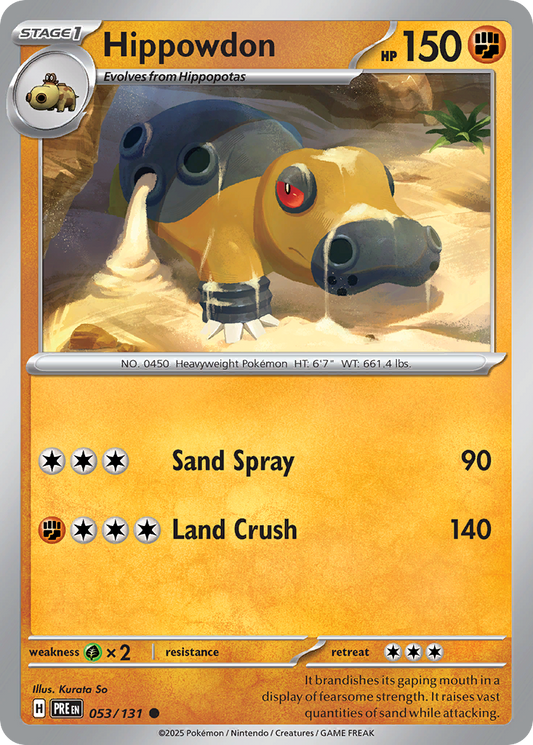 Hippowdon – Prismatic Evolutions