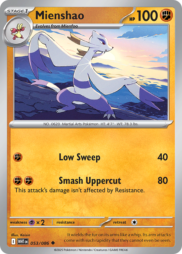 Mienshao – White Flare