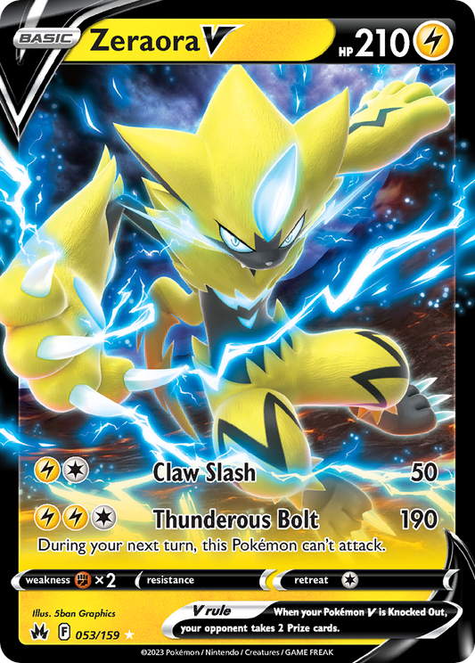 Zeraora V – Crown Zenith
