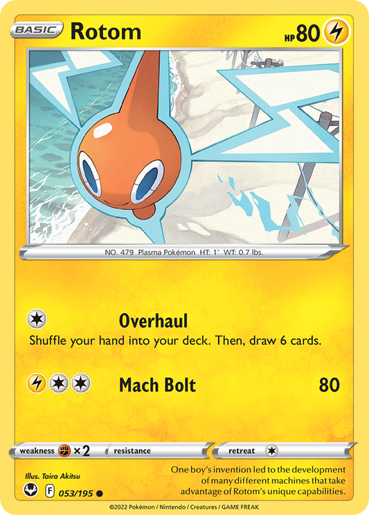 Rotom – Silver Tempest
