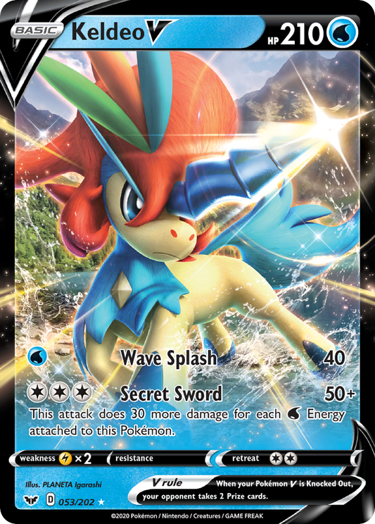 Keldeo V – Sword & Shield
