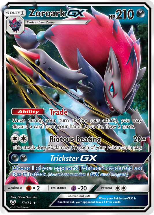 Zoroark-GX – Shining Legends