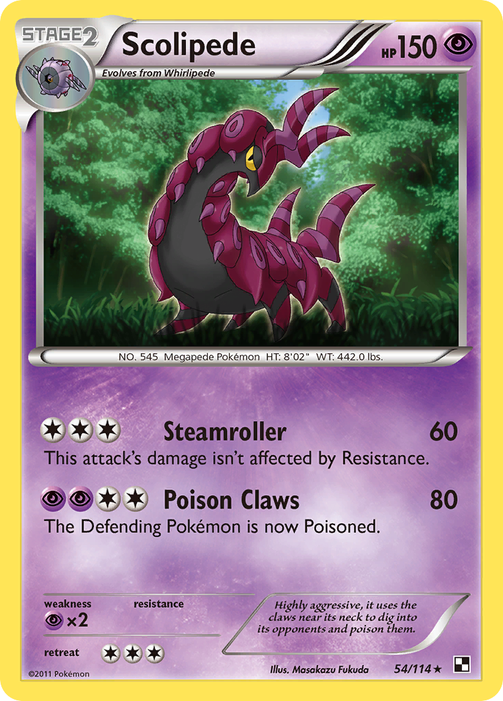 Scolipede – Black & White