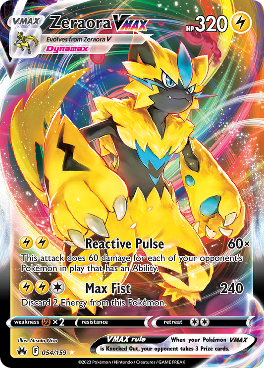 Zeraora VMAX – Crown Zenith