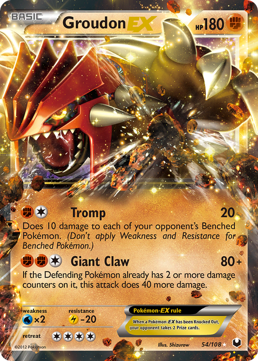 Groudon-EX – Dark Explorers