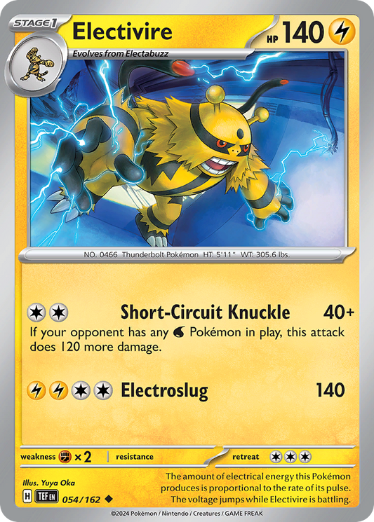 Electivire – Temporal Forces