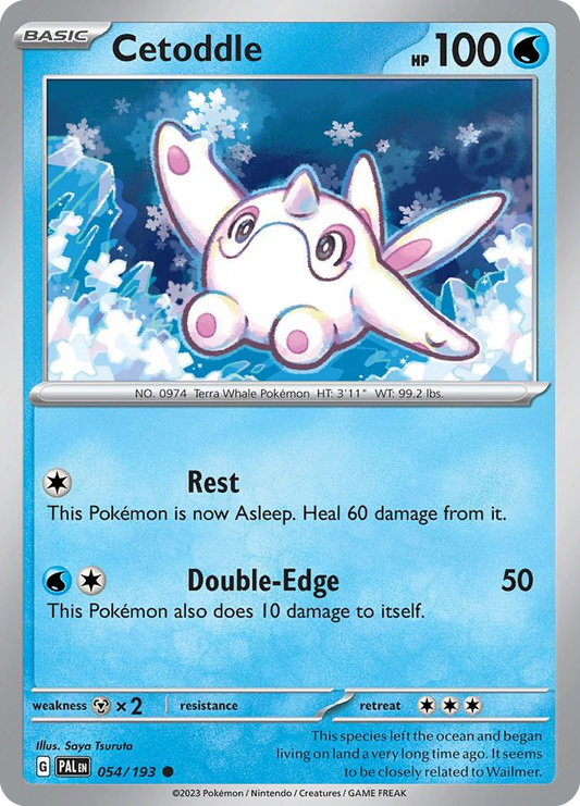 Cetoddle – Paldea Evolved