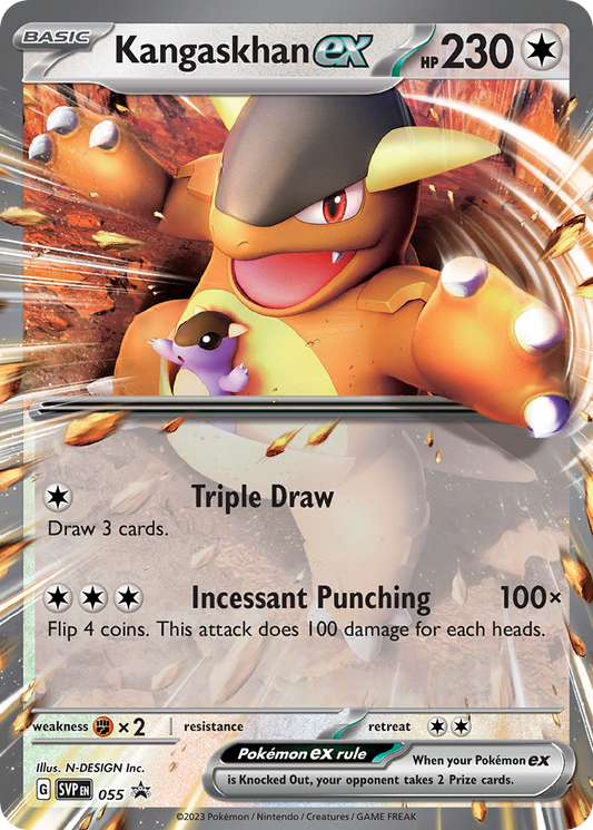 Kangaskhan ex – Scarlet & Violet Black Star Promos