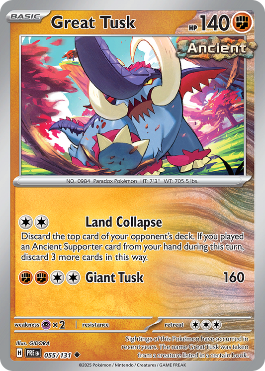 Great Tusk – Prismatic Evolutions