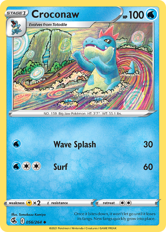 Croconaw – Fusion Strike