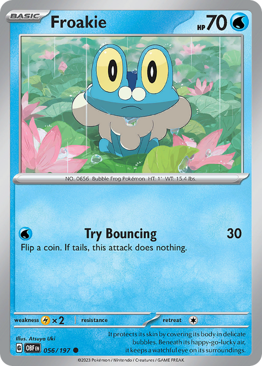 Froakie – Obsidian Flames