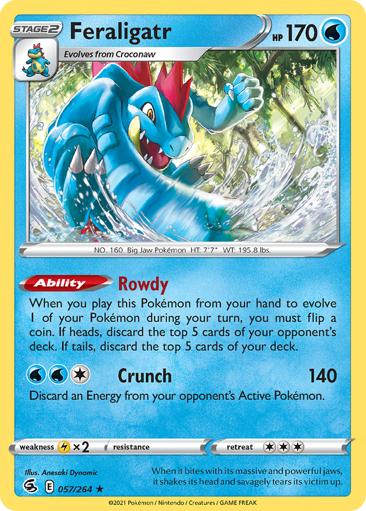 Feraligatr – Fusion Strike