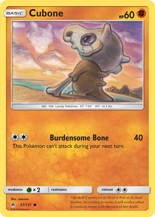 Cubone – Forbidden Light