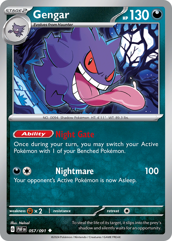 Gengar – Paldean Fates