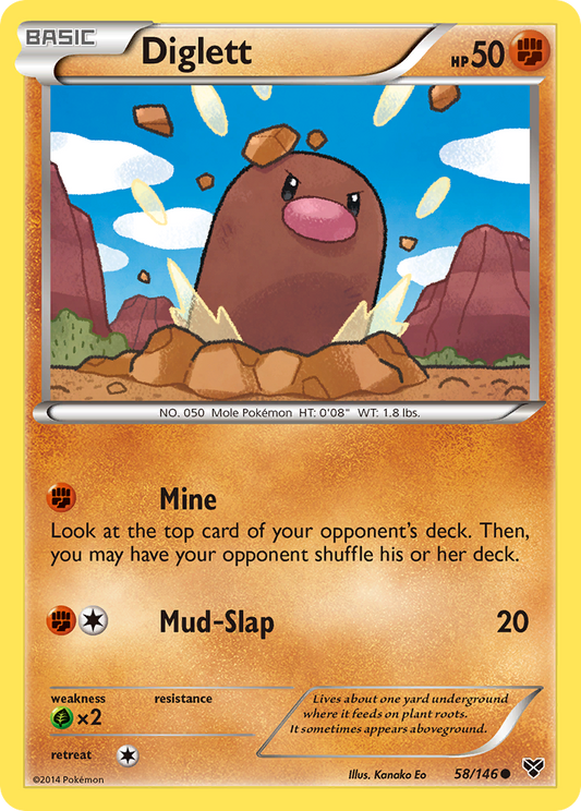 Diglett – XY