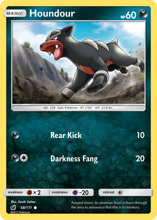 Houndour – Crimson Invasion