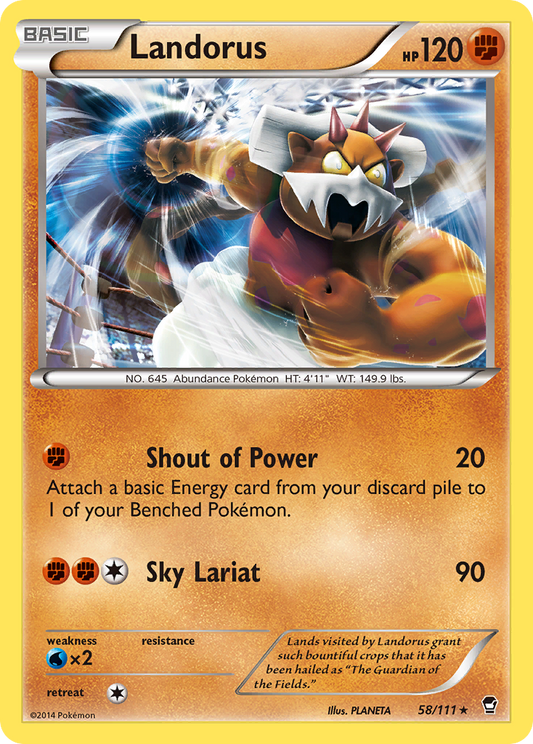 Landorus – Furious Fists
