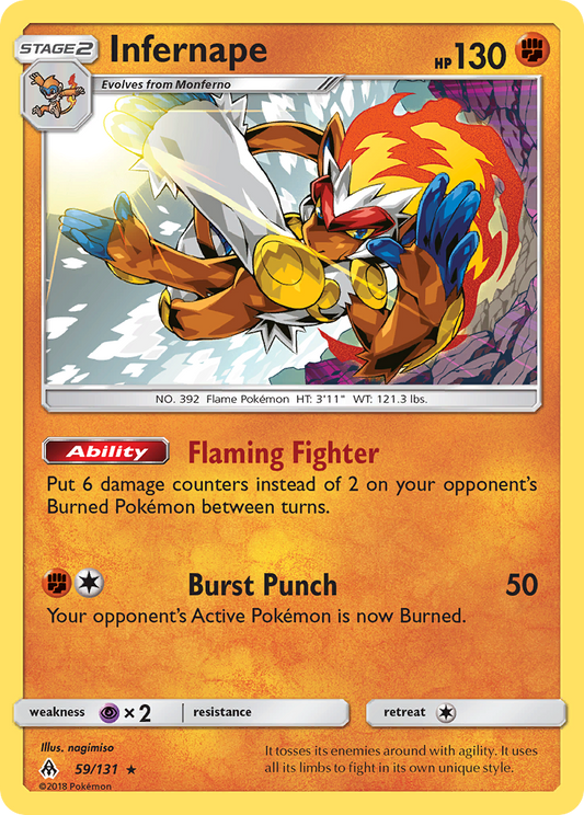 Infernape – Forbidden Light