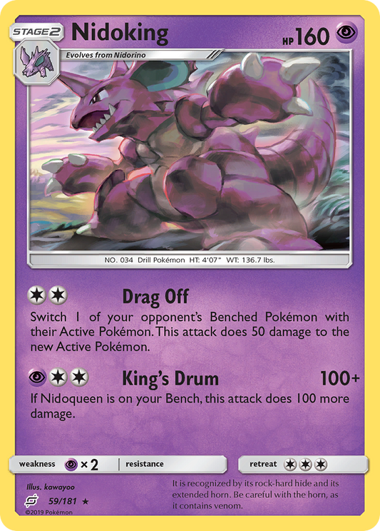 Nidoking – Team Up
