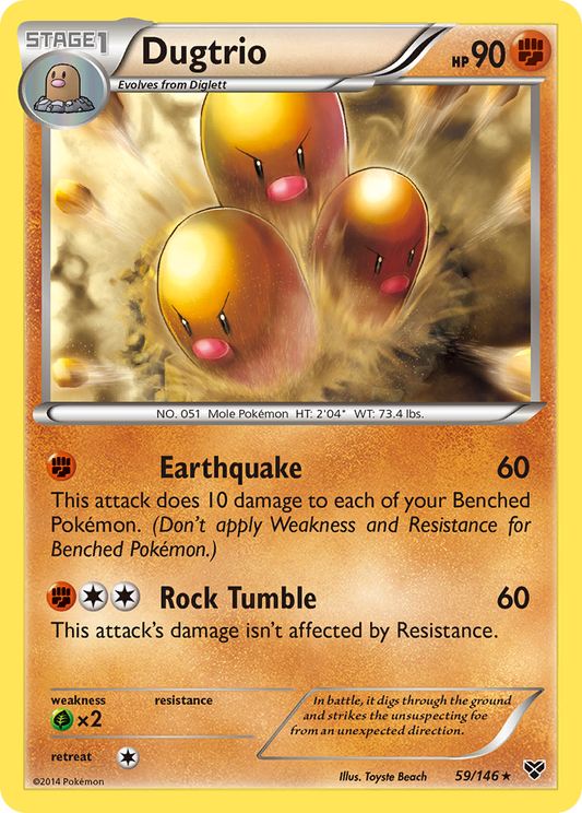 Dugtrio – XY