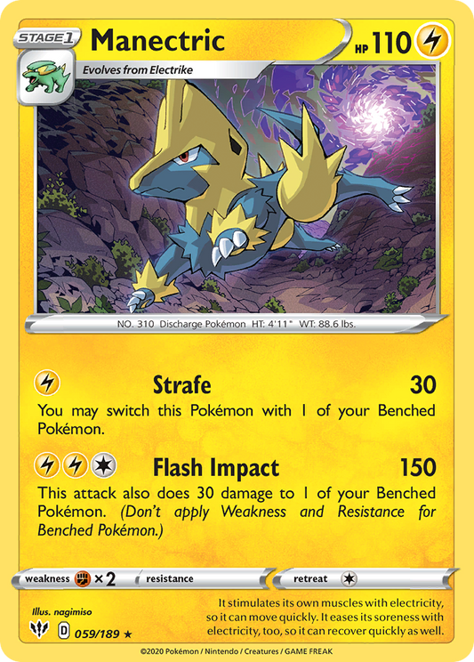 Manectric – Darkness Ablaze