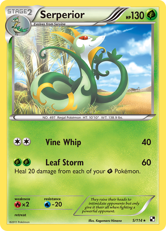 Serperior – Black & White