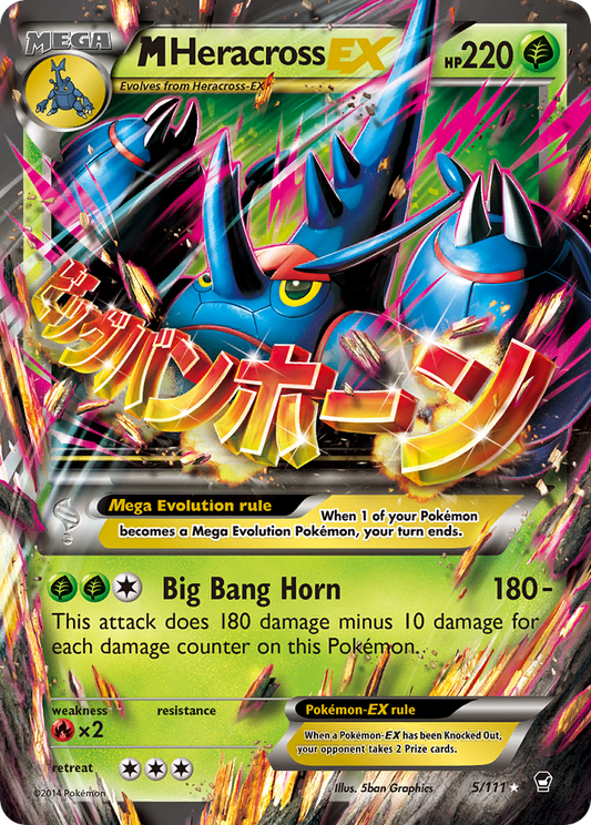 M Heracross-EX – Furious Fists
