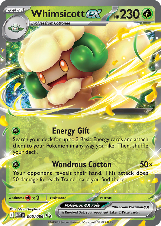Whimsicott ex – White Flare