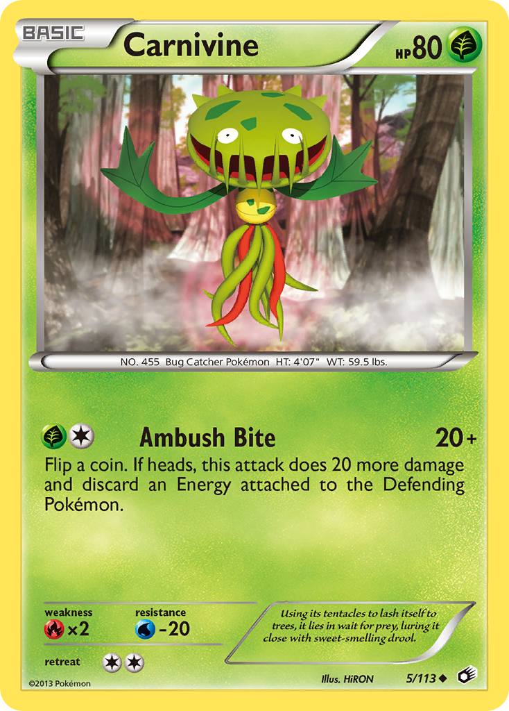Carnivine – Legendary Treasures