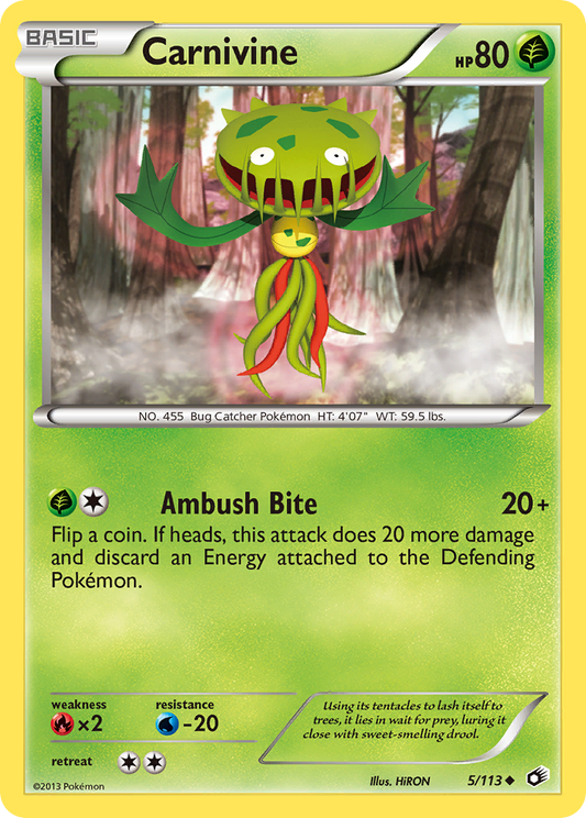 Carnivine – Legendary Treasures