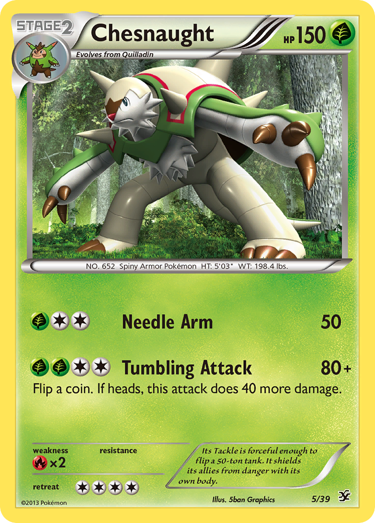 Chesnaught – Kalos Starter Set