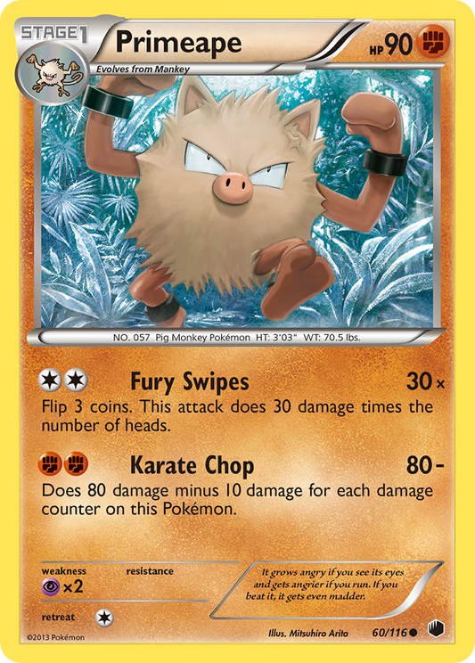 Primeape – Plasma Freeze