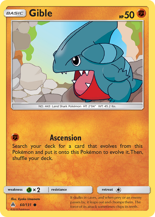 Gible – Forbidden Light