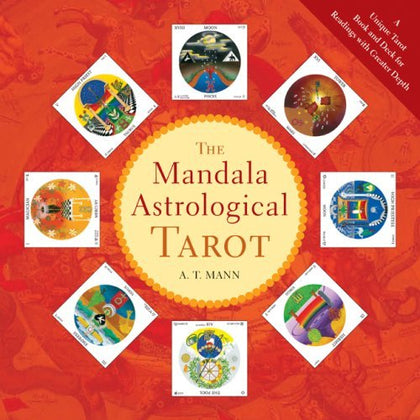 By A. T. Mann The Mandala Astrological Tarot Cards and Book (Box Pap/Cr) [Paperback]