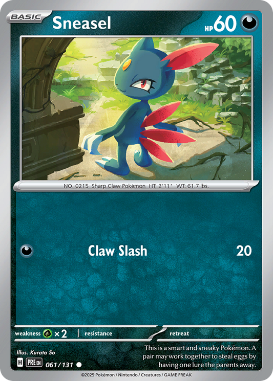 Sneasel – Prismatic Evolutions