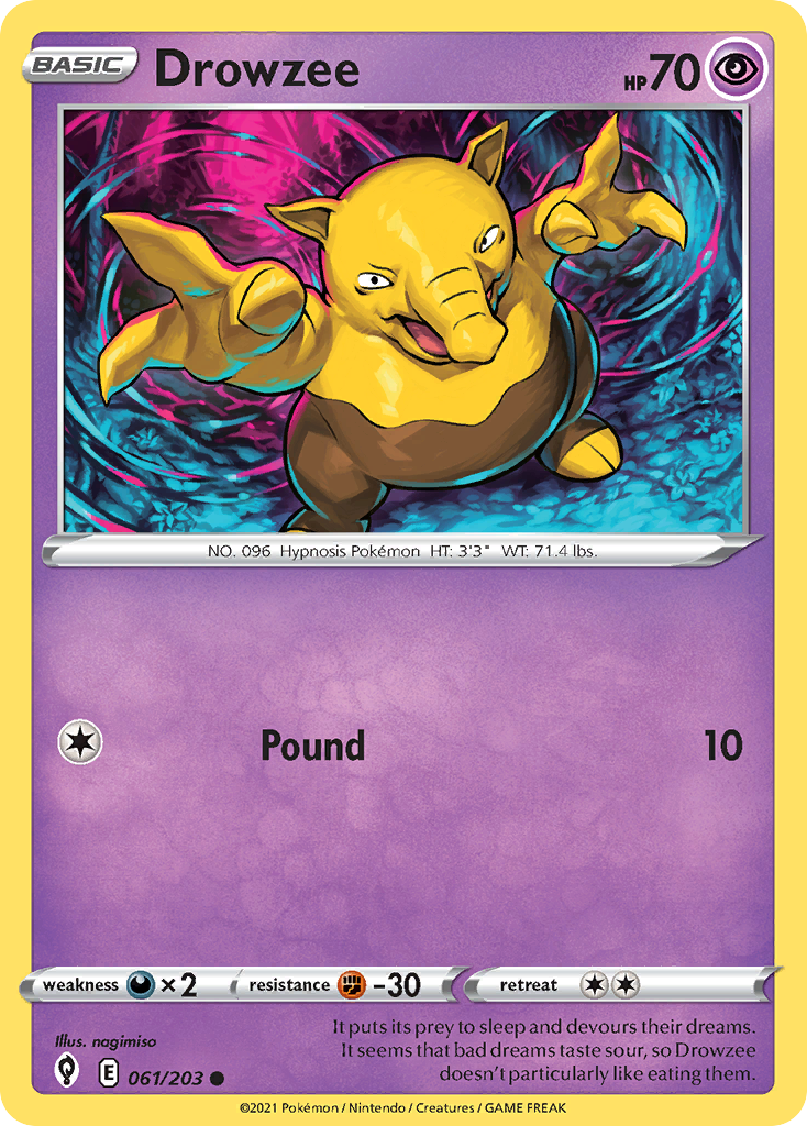 Drowzee – Evolving Skies