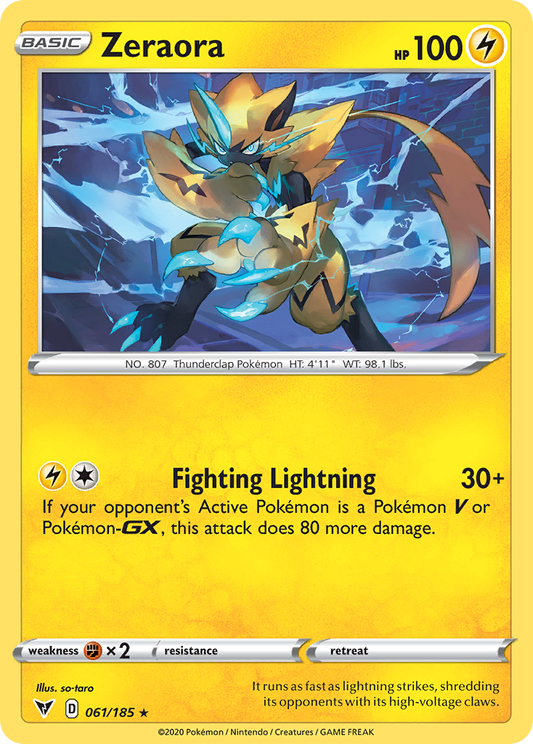 Zeraora – Vivid Voltage
