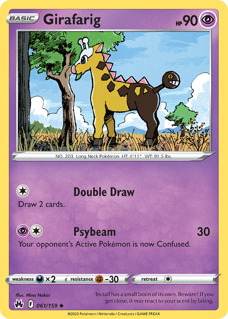 Girafarig – Crown Zenith