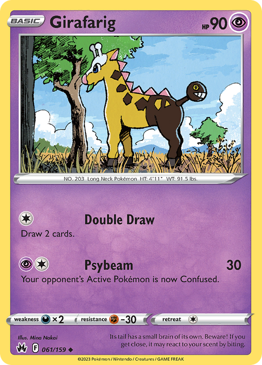 Girafarig – Crown Zenith