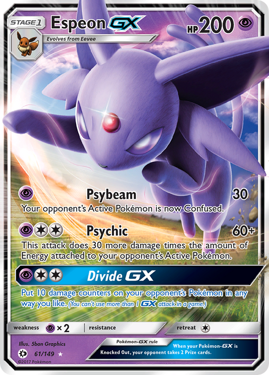 Espeon-GX – Sun & Moon