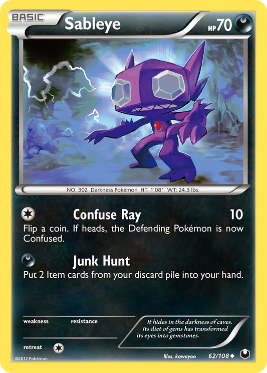 Sableye – Dark Explorers