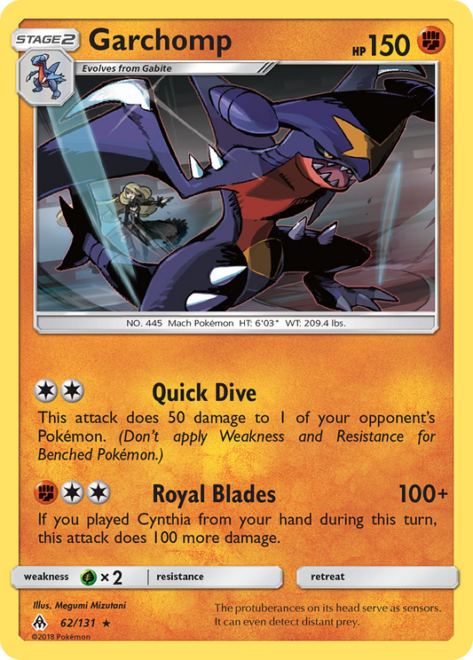 Garchomp – Forbidden Light