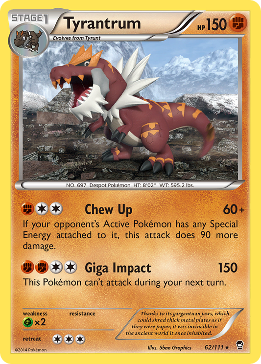 Tyrantrum – Furious Fists