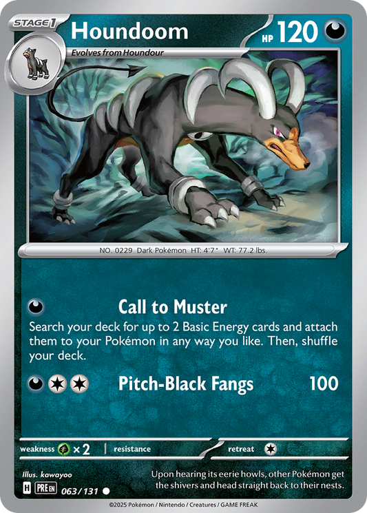 Houndoom – Prismatic Evolutions