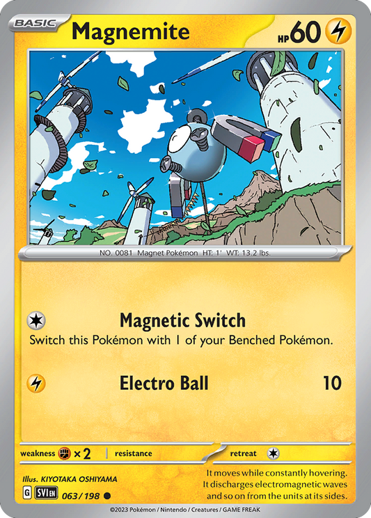 Magnemite – Scarlet & Violet