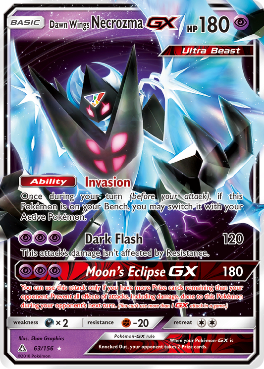 Dawn Wings Necrozma-GX – Ultra Prism