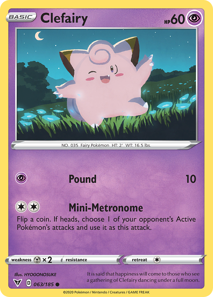Clefairy – Vivid Voltage