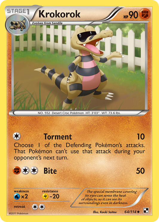 Krokorok – Black & White